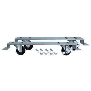 2 Channel Bars - 4 Casters - Low Profile.