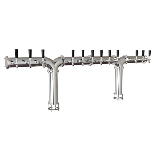 Yukon 12 Tap Stainless Steel Tower