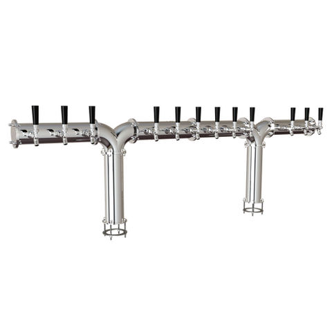 Image of Yukon 12 Tap Stainless Steel Tower