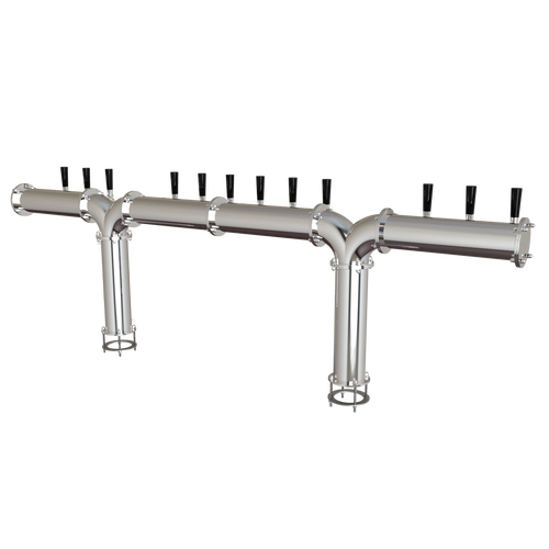 Yukon 12 Tap Stainless Steel Tower