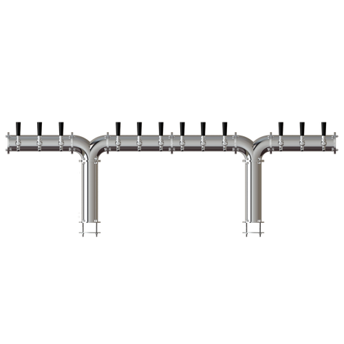 Yukon 12 Tap Stainless Steel Tower