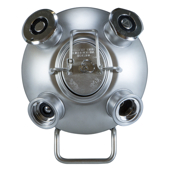 4 Head Stainless Steel Custom Cleaning Can