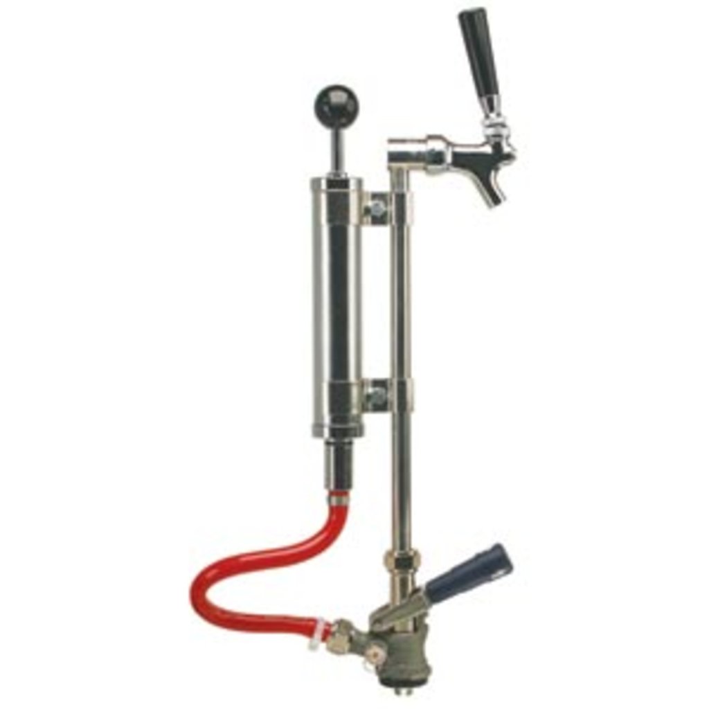 European "S" System Supreme Picnic Pump with 8" Chrome Pump