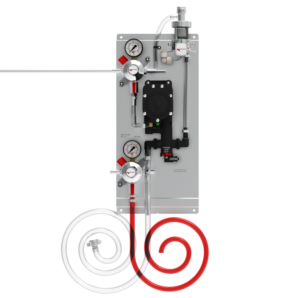 1 Pressure PRO-MAX Beer Pump Secondary Panel Kit