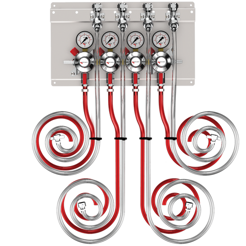 Image of Secondary Regulator Panel Kit - 4 Pressure - 4 Products