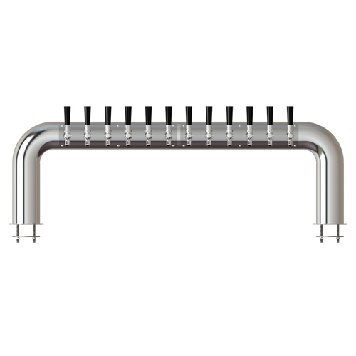 ATLAS 12 Tap Stainless Steel Tower