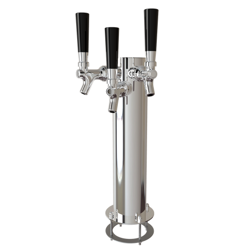 American Style Tower 3" CYLINDER 3, Chrome, GLYCOL