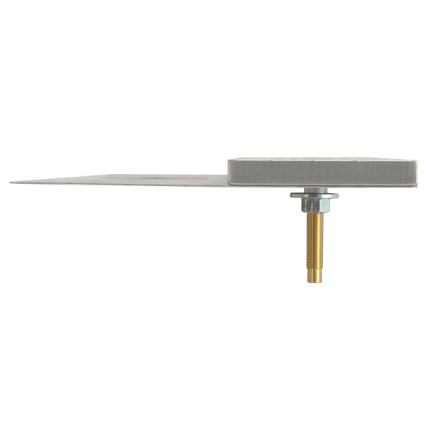 24" Stainless Steel Surface Mount Drain Tray, w/ Tower Plate