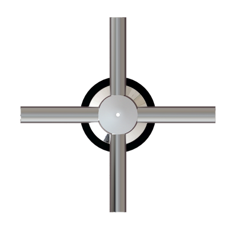 Image of Rinser Assembly For Drip Tray - Stainless Steel