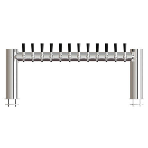 METRO 12 Tap Stainless Steel Tower