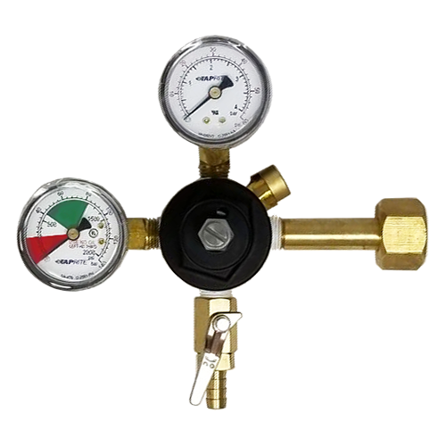 Dual Gauge Regulator for CO2 - 60 psi