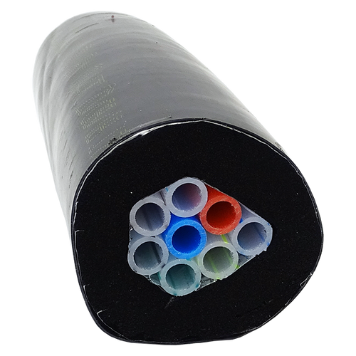 Trunk Line: 2 Glycol & 4-8 Product Lines, 1/4 I.D, Extruded Jacket