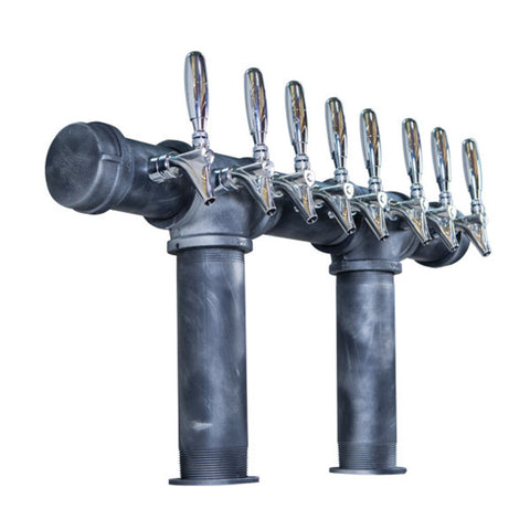 Image of Double Pedestal Cast Iron - 8 Faucets