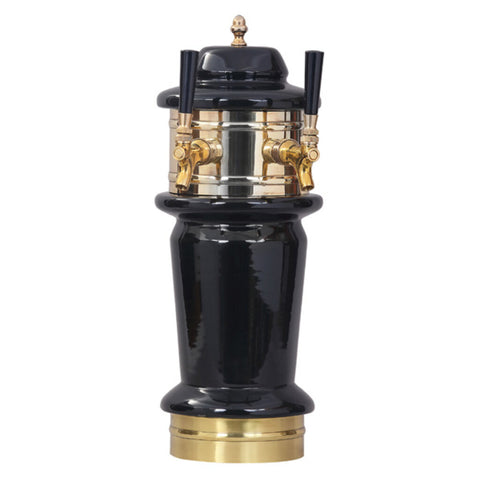 Image of Monaco Ceramic Tower, 2 Faucet