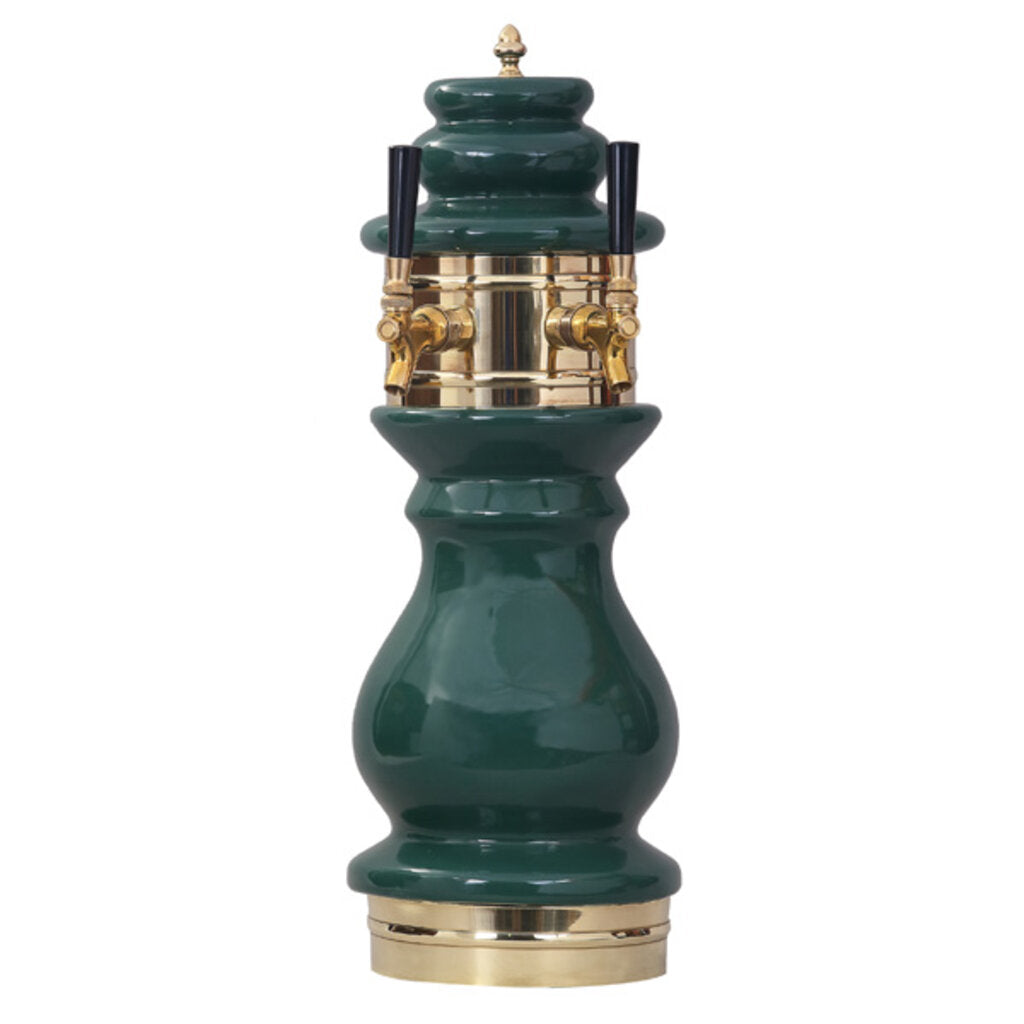 Braumeister Ceramic Tower, 2 Faucet, Kool-Rite Glycol
