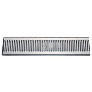 20" Stainless Steel Surface Mount Drain Tray, w/ Drain