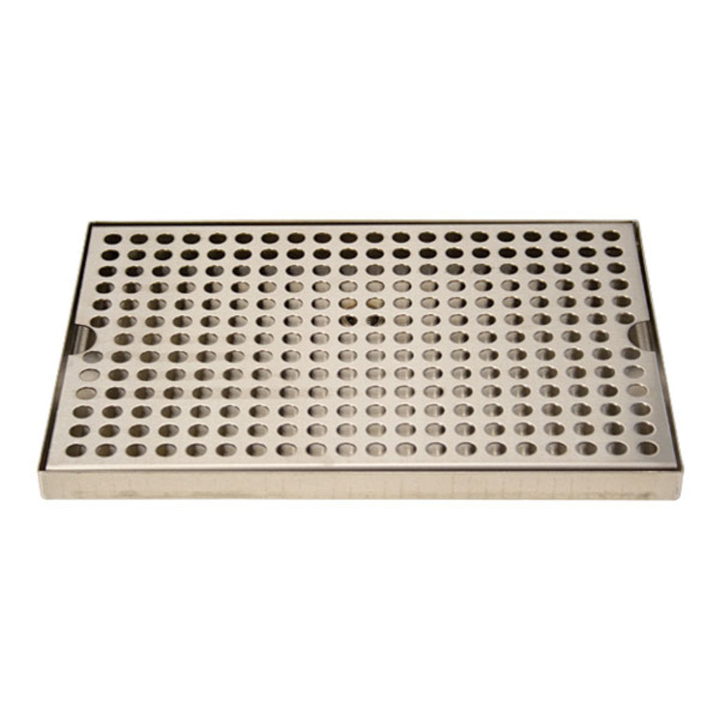 Surface Mount Drip Tray, 12" x 8" Stainless