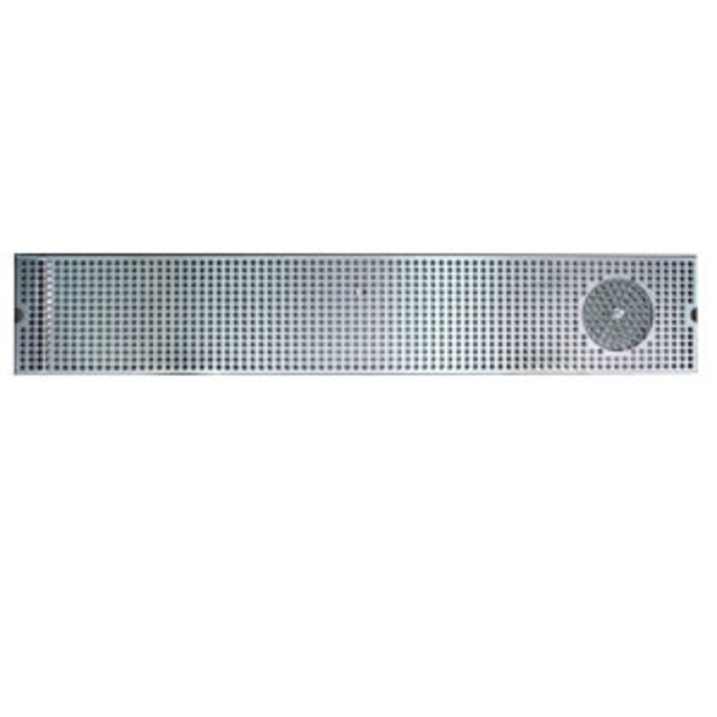 45" Stainless Steel Glass Rinser Drain Tray, 8-12 Faucets