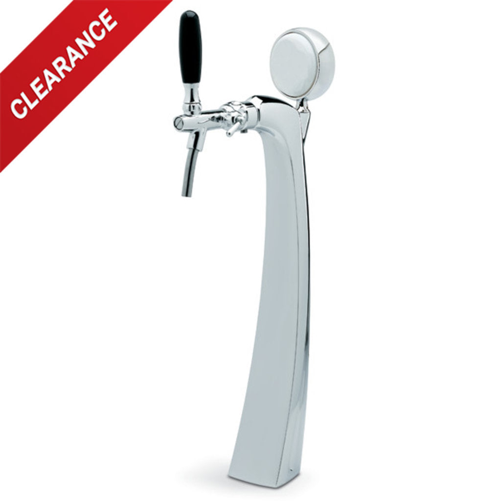 Falco Chrome Tower w/Medallion - 1 Faucet - Chrome Finish - Glycol Ready