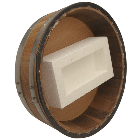 Image of Solid Oak Barrel Head