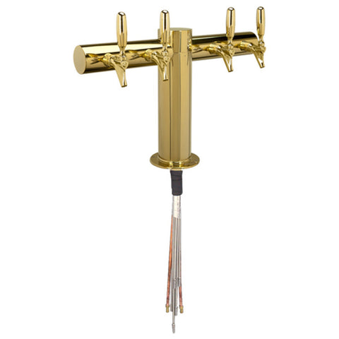 Image of Metropolis "T" - 4 304 Faucets - PVD Brass - Glycol Cooled