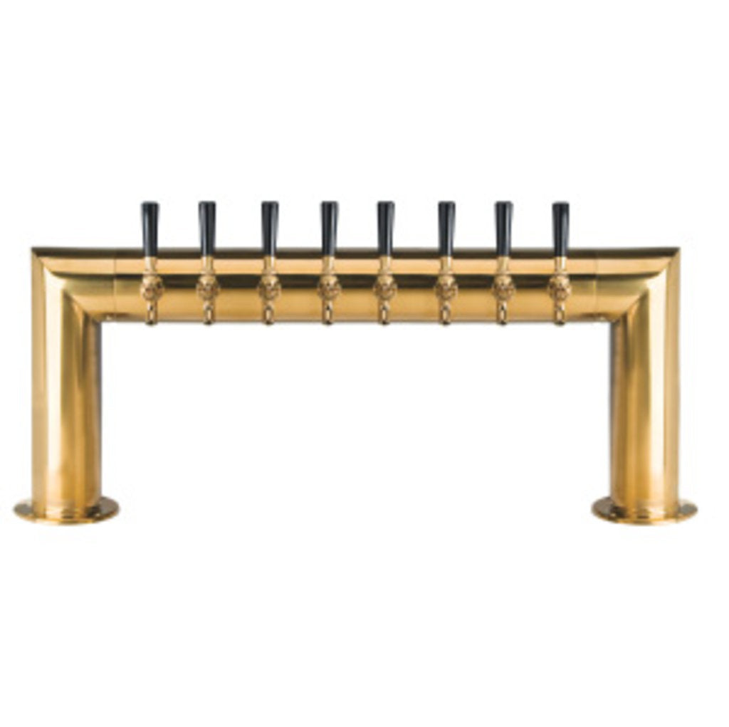 Pass Thru - 8 Faucet - PVD Brass - Air Cooled