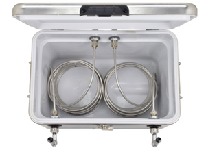 DOUBLE COOLER 2-70' COILS-METAL 54QT COOLER