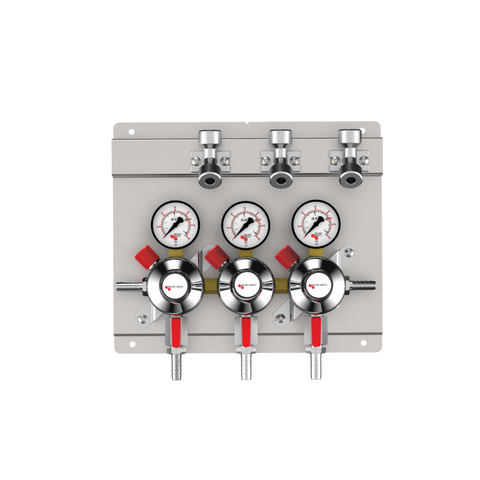 Image of Secondary Regulator Panel - 3 Products - 3 Pressures