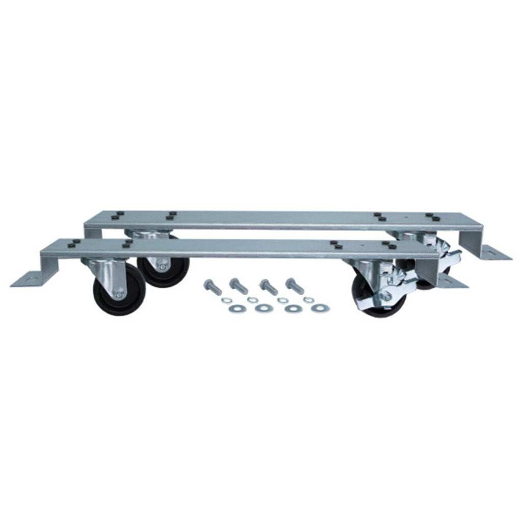 2 Channel Bars - 4 Casters - Low Profile