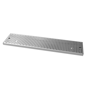 Countertop Stainless Steel Drip Tray, 30" x 7 1/4"