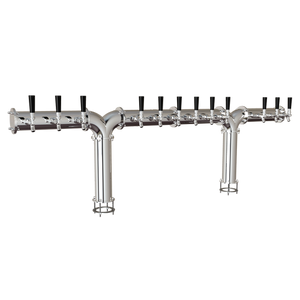 Yukon 12 Tap Stainless Steel Tower
