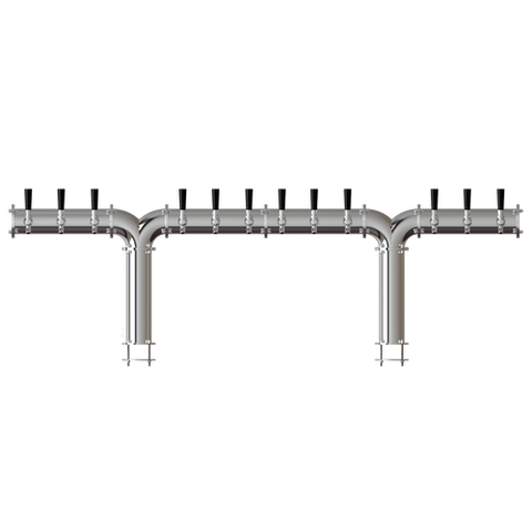 Image of Yukon 12 Tap Stainless Steel Tower
