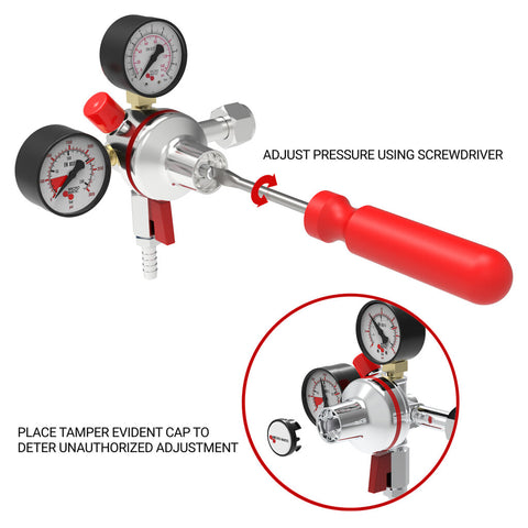 Image of Secondary Regulator Panel - 3 Products - 3 Pressures