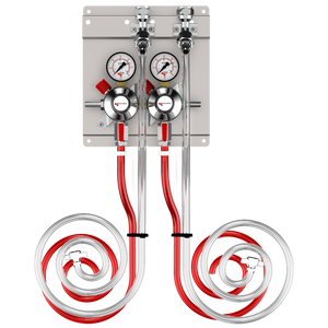 Secondary Regulator Panel Kit - 2 Pressure - 2 Products