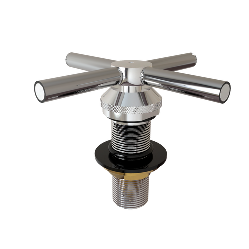 Terry Rinser Valve Rinser Assembly For Drip Tray - Stainless Steel | Kegerator Online