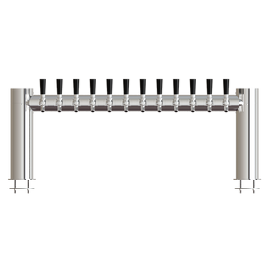 METRO 12 Tap Stainless Steel Tower