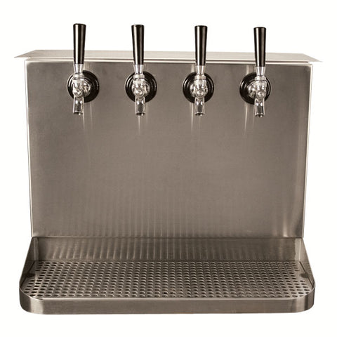 Image of Under Bar Dispensing Cabinet - Glycol Cooled - 4  304 Faucets