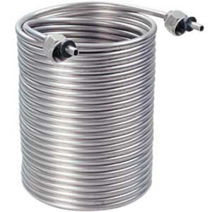 Stainless Steel Cooling Coil, 70' x 5/16" OD