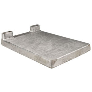 8" x 12" Cold Plate - 2 Product (fittings sold separately)