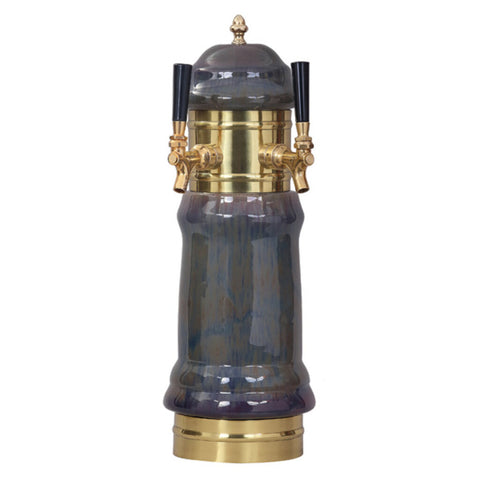 Image of Rembrandt Ceramic Tower, 2 Faucet