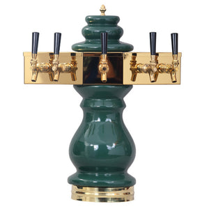 Braumeister Ellipse Ceramic Tower, 5 Faucet