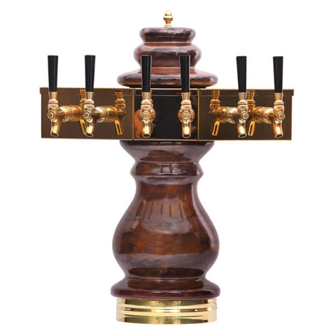 Image of Braumeister Ellipse Ceramic Tower, 6 Faucet