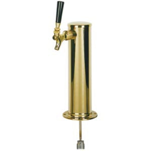 3" Tower- 1 Faucet - PVD Brass - Air Cooled