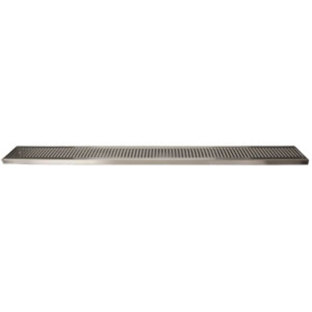 45" Stainless Steel Surface Mount Drain Tray, w/ Drain