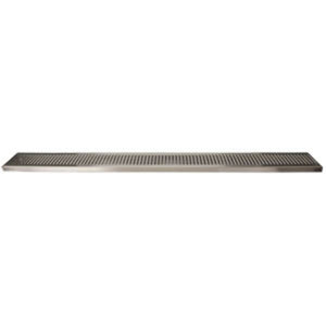 45" Stainless Steel Surface Mount Drain Tray, w/ Drain
