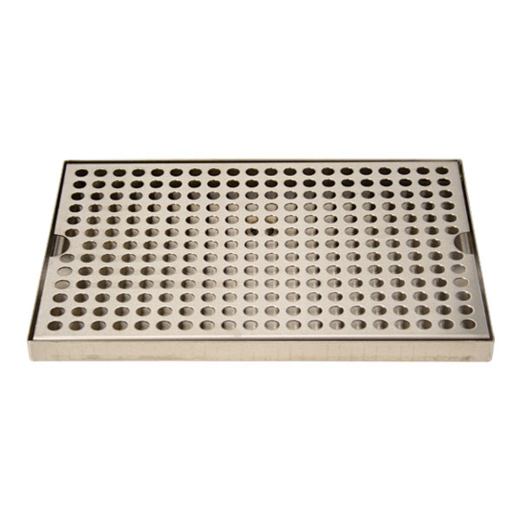 Surface Mount Drip Tray, 12" x 8" Stainless
