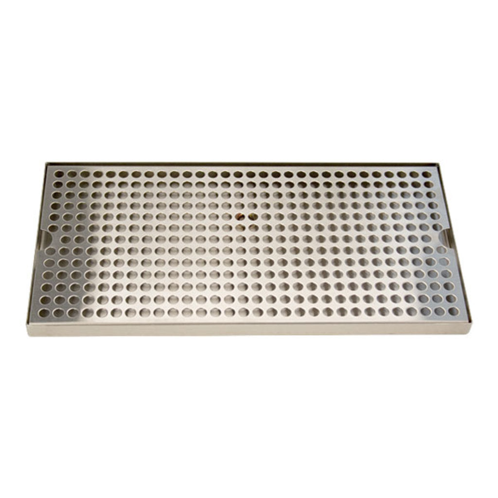 Surface Mount Drip Tray, 16" x 8" Stainless