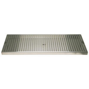 Surface Mount Drip Tray, 18" x 8", Stainless