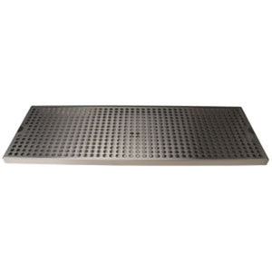 Surface Mount Drip Tray, 24" x 8", Stainless Steel
