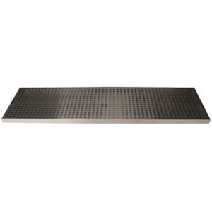 Surface Mount Drip Tray, 30" x 8", Stainless Steel